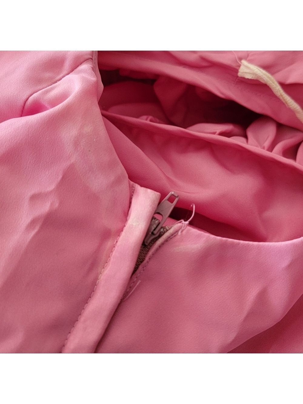 Vintage One Shoulder Pink Dress #3047 - Picture 12 of 16